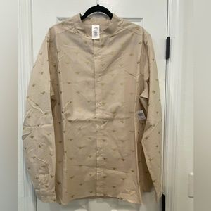 Disney Aladdin Long Sleeve Dress Shirt XXL